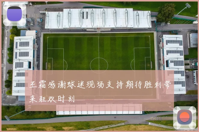 王霜感谢球迷现场支持期待胜利带来狂欢时刻